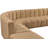 Issic Upholstered Curved Sectional with Ottoman Reversible-89266727