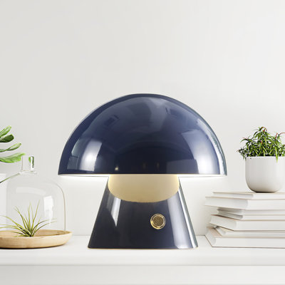 Lampe de table simple noire 7 po Xyanna