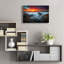 Art mural en verre Ebern Designs «Day Break» par Rick Berk-212780795