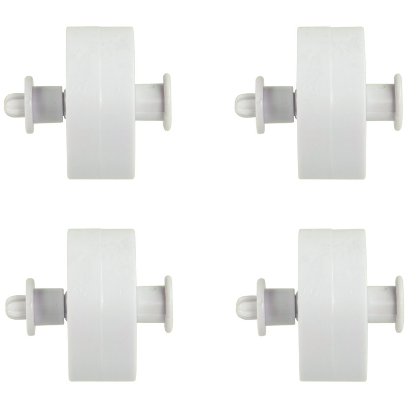 Ensemble de 4 roues de rechange pour aspirateurs de piscine 1,25 po