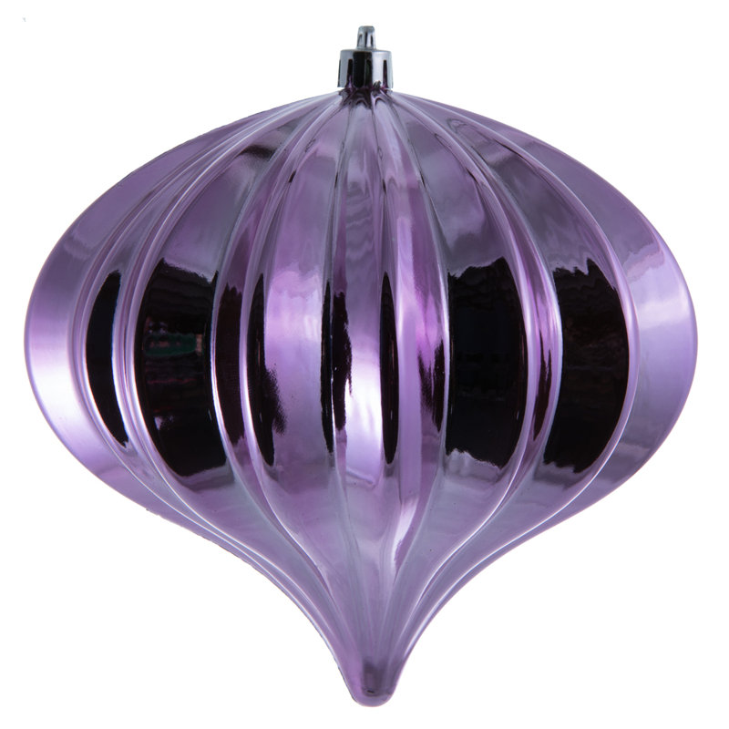 Ornement de Noël 5,7 po UV, Rose brillant