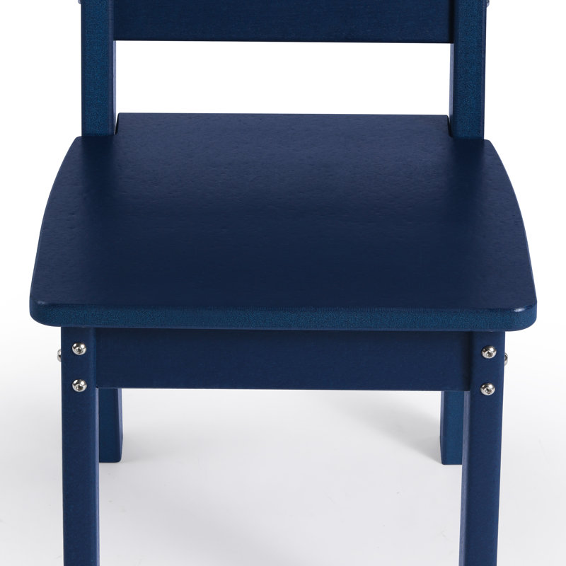 Chaise de salle à manger pour enfants, Bleu