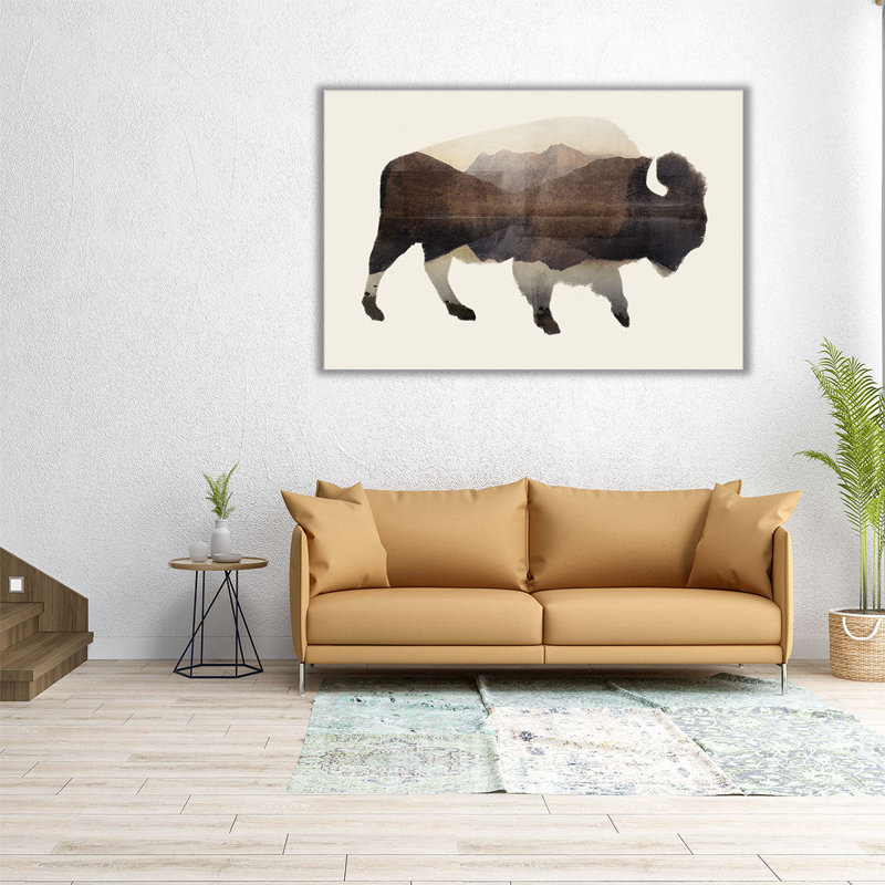 «The Wilderness I», reproduction d'art sur toile, H 40 po x l 60 po