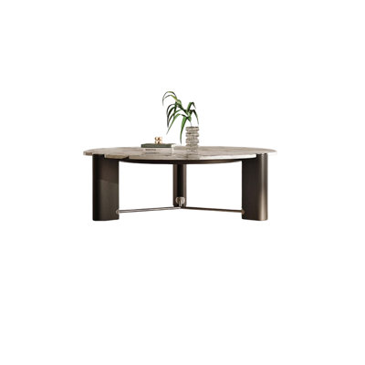 Modern Coffee Table with Marble Top