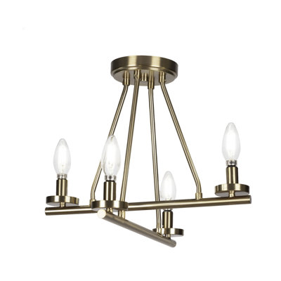 Trinity 4 Light Semi-Flush