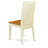 3 Piece Kitchen Table & Chairs Set Contains a Rectangle Dining Room Table with Butterfly Leaf and 2 Solid Wood Seat Chairs, Buttermilk & Cherry-1219665047-1269723672