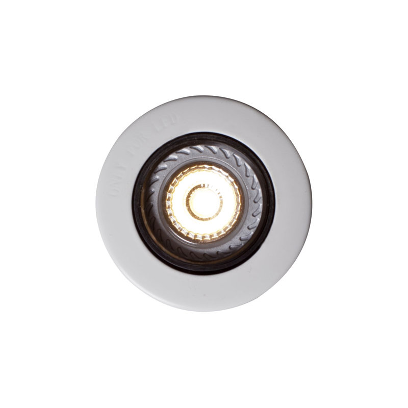 Adrion Pro Downlight Trim Recessed Housing, White