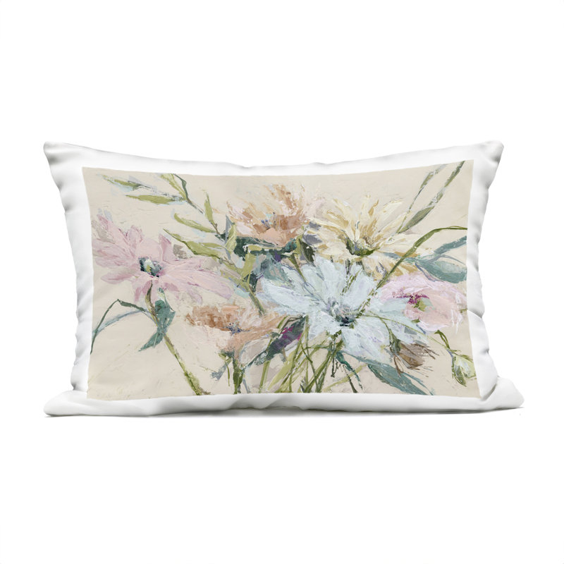 Coussin Gentle Pastel Blossoms