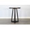  Mia Black Round Pub Height Table