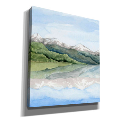 «Mirror Lake I» par Grace Popp, art mural sur toile