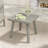 1-Piece Aluminum Outdoor Side Table