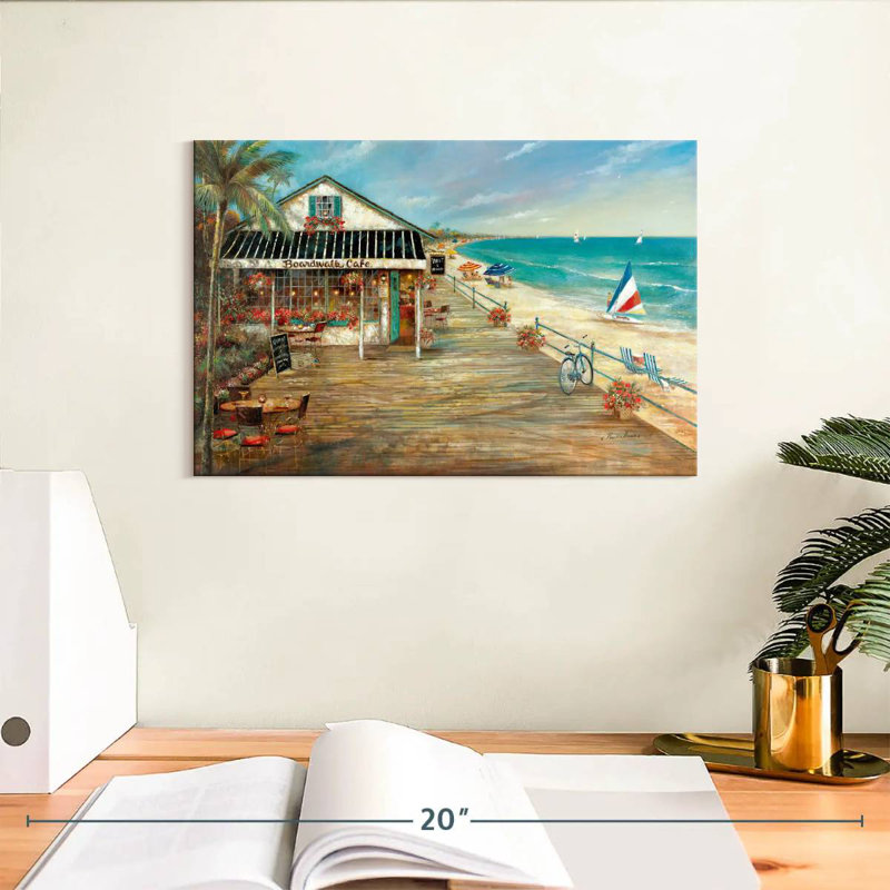 Gillard Boardwalk Cafe, 8" H x 12" W