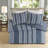 Modern Bedding Sets, 3 Piece Cotton Full Queen Striped Comforter for Home