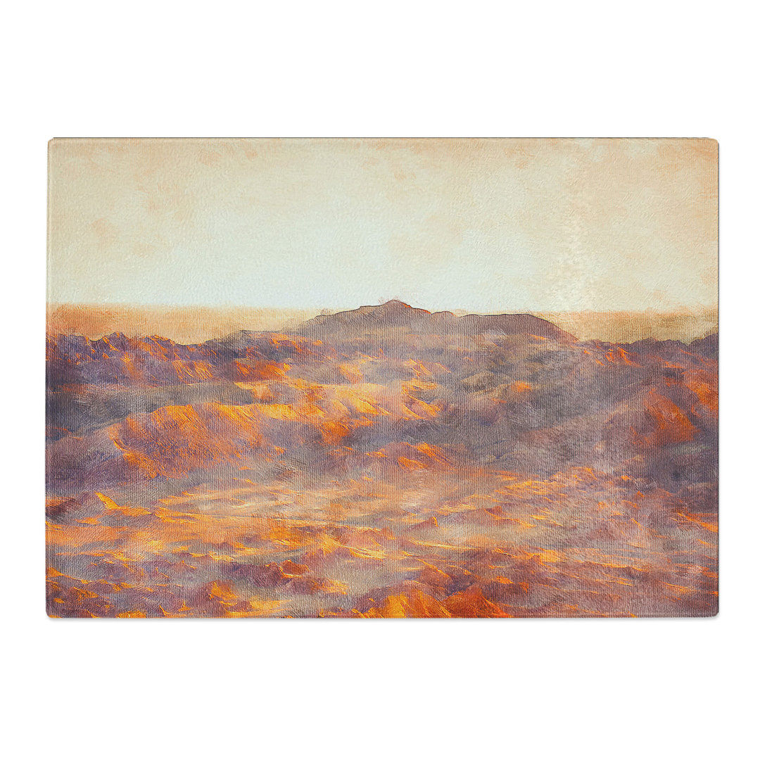 Tempered Glass San Pedro De Atacama Desert in Chile Chopping Board