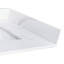 22 po latéral | 21,3 x 4,02 x 0,79 | Quartz | 1 pièce | latéral de salle de bain | blanc | latéral Calacatta quartz