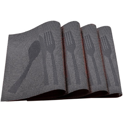 Allandra Polyester Embroidered Rectangle Placemat