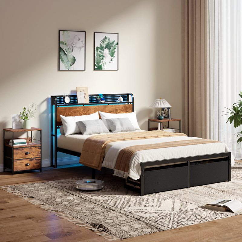 Ensemble de chambre à coucher 3 pièces, Double
