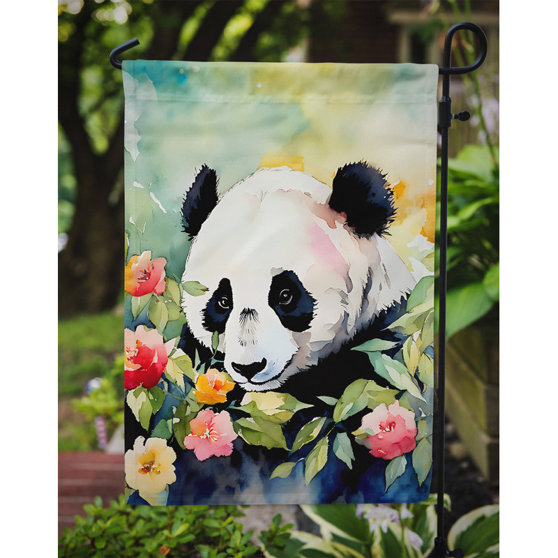 Drapeau de jardin en polyester double face H 15,5 po x l 11,25 po