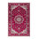 Machine Washable Tabriz Purple Area Rug