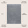 Twyla Classic Solid Low-Pile Machine-Washable Gray Rug