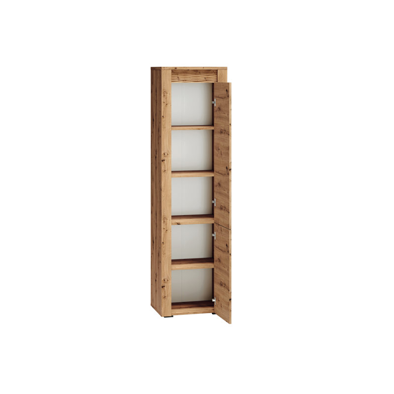 Holub 200cm H x 55cm W Geometric Bookcase