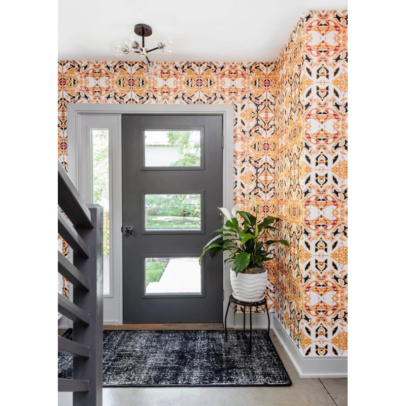The Blush Label 10' L x 24" W Wallpaper Roll, Non-pasted