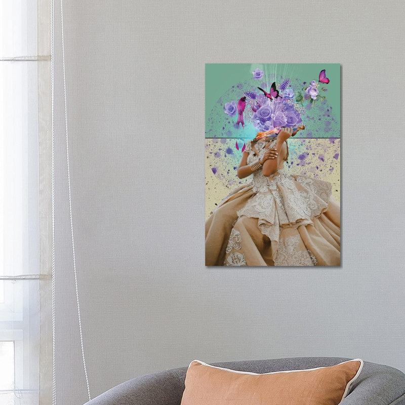Rose Water by David Loblaw - Wrapped Canvas Print, 66.04 cm H x 45.72 cm W x 3.175 cm D