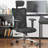 Ergonomic Mesh Office Chair with Adjustable Lumbar Support and Padded Armrests for 300lbs-1142399077