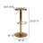 Yuvaan Backless Adjustable Height Metal Barstool -1688806201