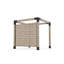 Ensemble de pergola Toja de toutes tailles avec canaux en U pour poteaux en bois 6 x 6-128566228