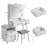 Lavada Vanity Table Stool Set-951566252