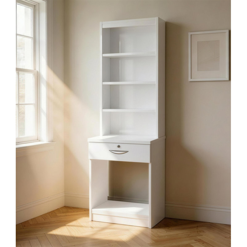 Nero 182.8cm H x 60cm W Printer Stand, White