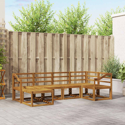  Sofa Set Outdoor Sectional Garden Furniture Terrace Seating Modern