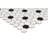 Monarch Hexagon 10 in. x 11 in. Matte Porcelain Mosaic Floor and Wall Tile