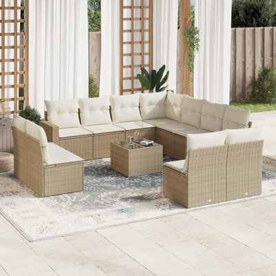 Ensemble de canapé de jardin Vidaxl