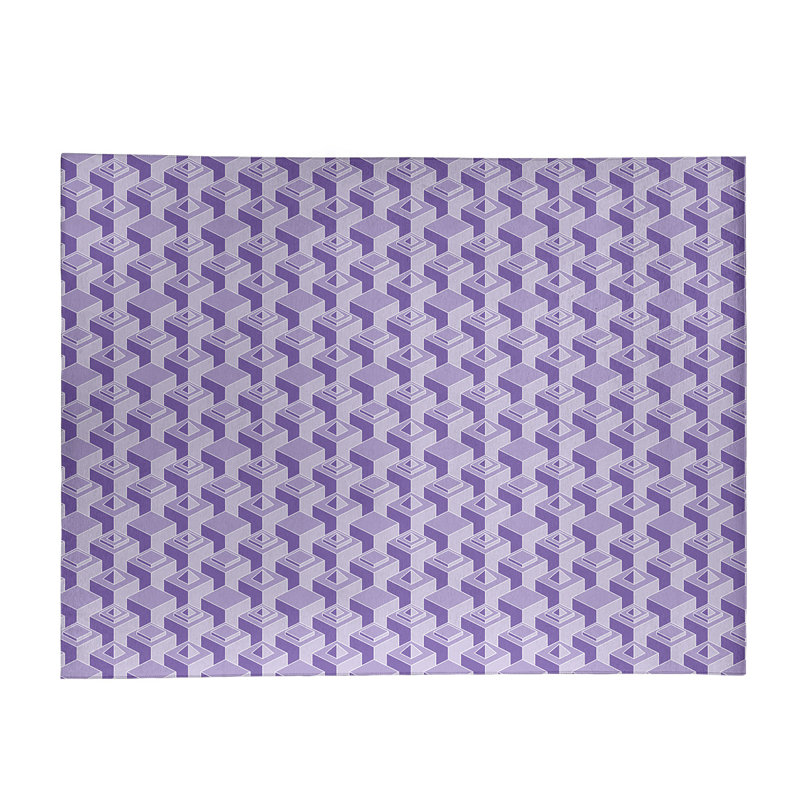 Chenille Geometric Indoor Rug, Rectangle 8' x 10'