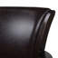Tabouret de bar pivotant avec accoudoirs, similicuir rétro