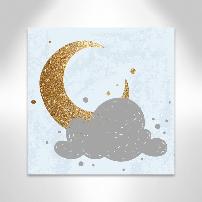 Bonne nuit 1, H 24 po x l 24 po x P 1,5 po, Toile