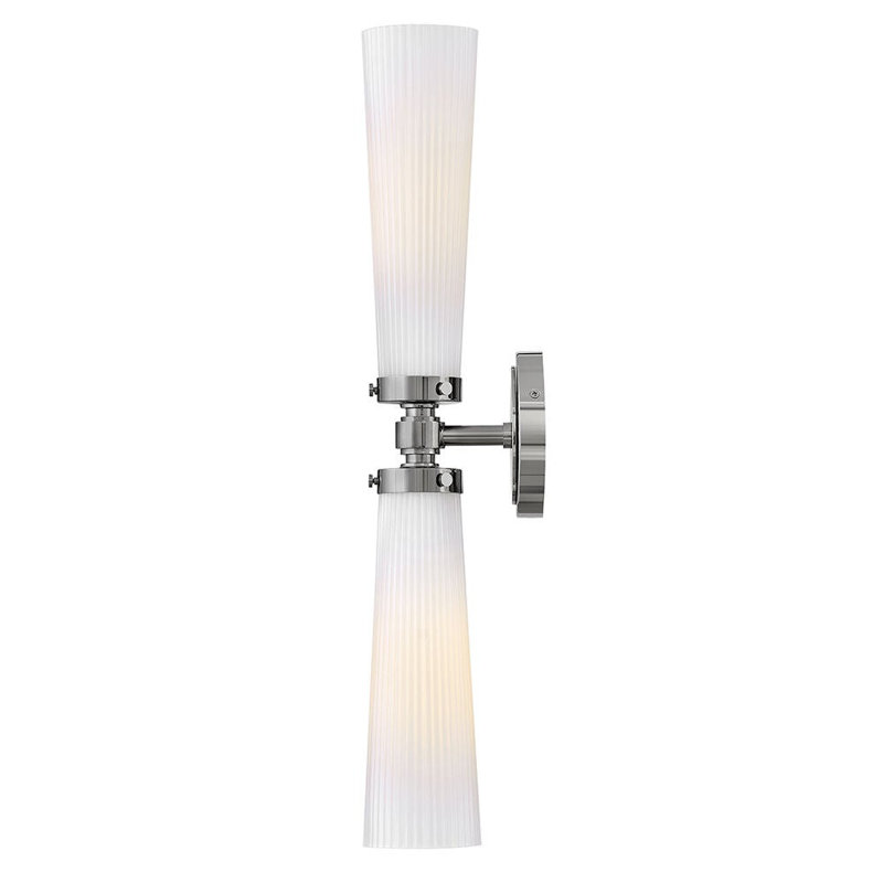 Jude 2 - Light Bath Sconce, Polished Nickel