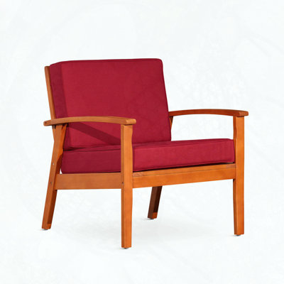 Chaise longue avec coussins Deep Eucalyptus