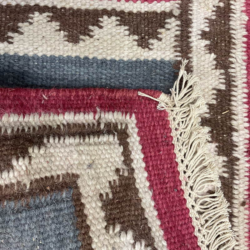 Moorpark Wool Southwestern Indoor Rug, Rectangle 1'8" x 3'3"