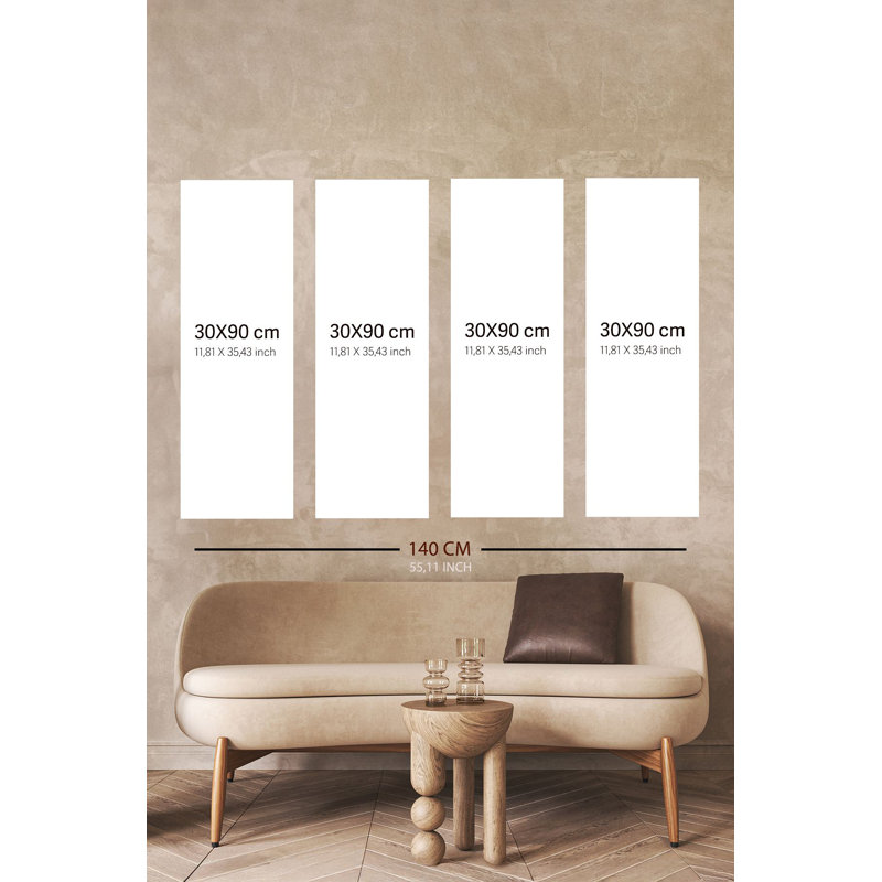 Decorative Canvas Painting (4 Pieces)