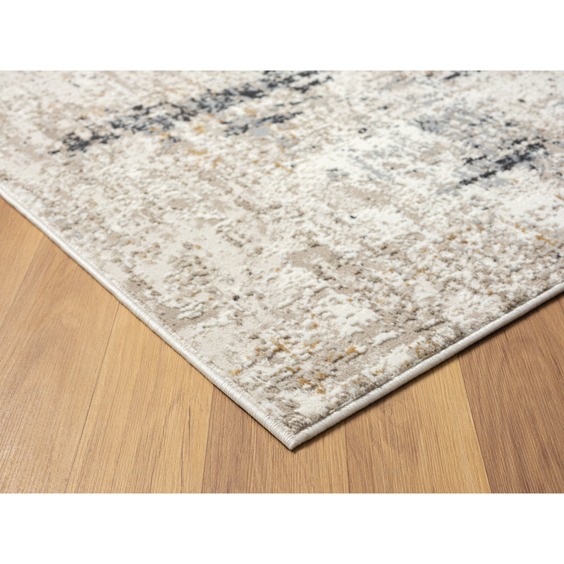 Shandia Abstract Indoor Rug, Runner 2'7" x 7'2"