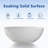 Modern Noir 55'' x 29.5'' Stone Resin Solid Surface Matte Flatbottom Freestanding Soaking Bathtub-97960620
