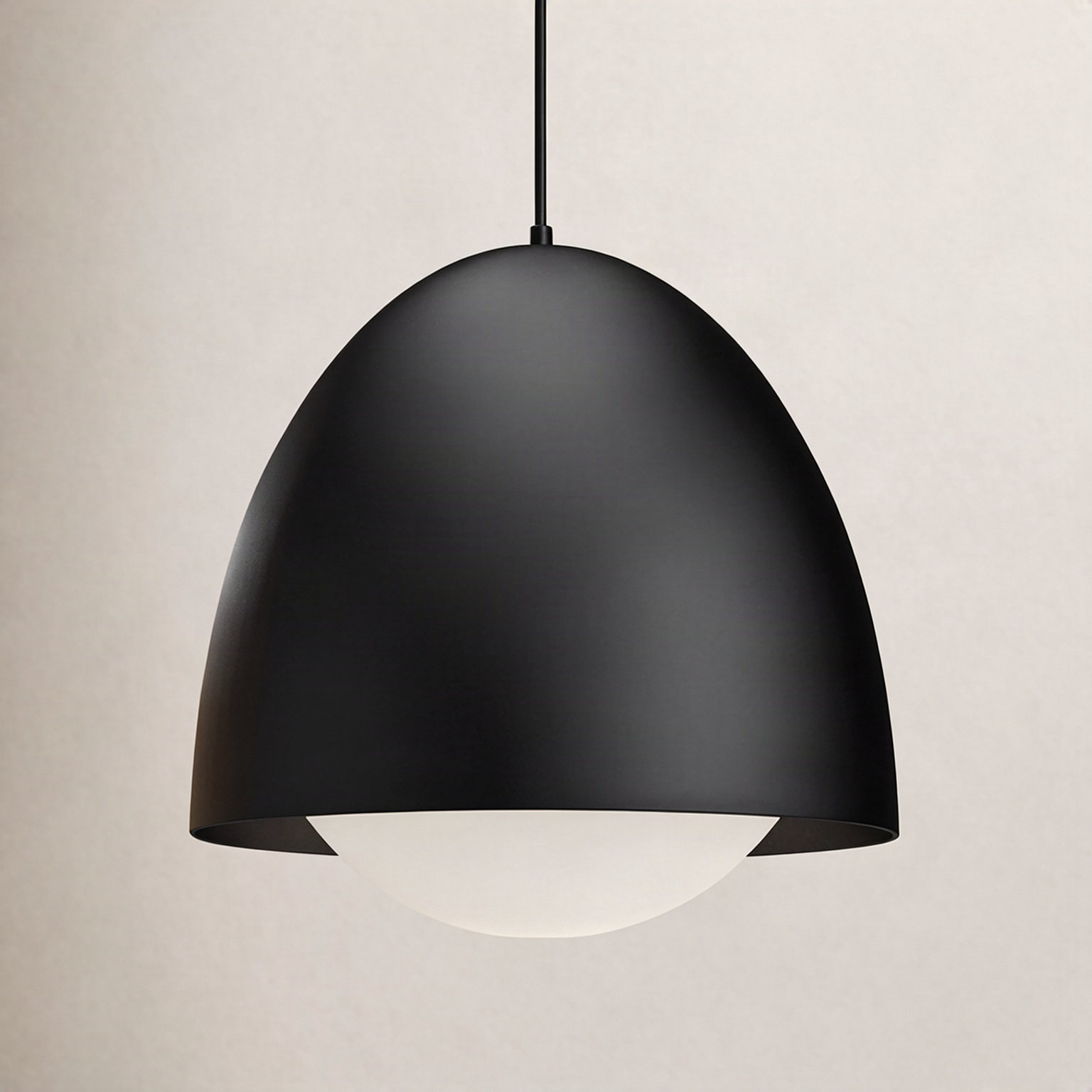 Torten Single Light Glass Steel Pendant, Aged Gold, 96.13" H x 20" W x 20" D