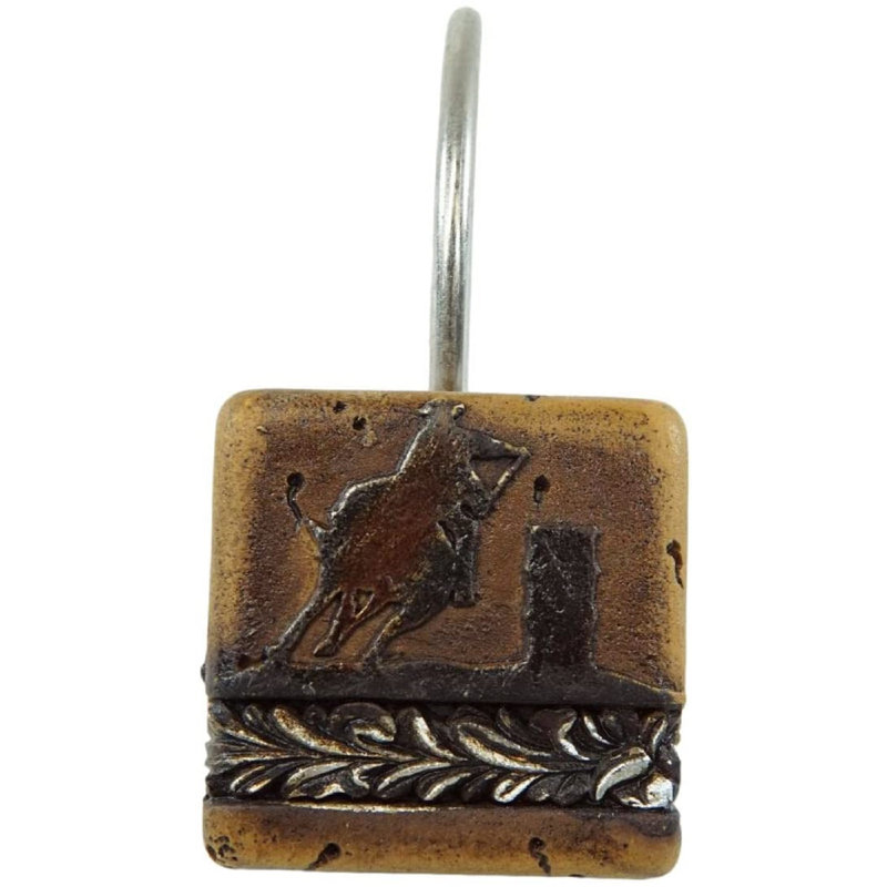 Asua Stainless Steel Rust Resistant Shower Curtain Hook