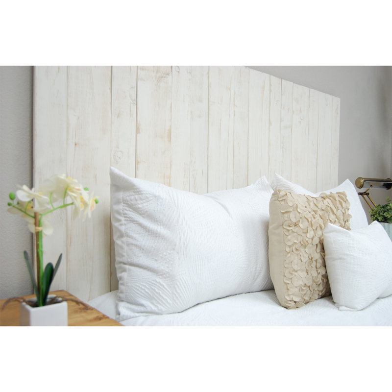 Solid Wood Panel Headboard