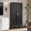 Armoire garde-manger en métal Farmhouse