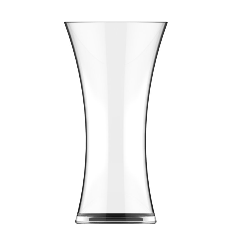 Ensemble de 4 vases en verre, H 14,75 po x l 7 po x P 7 po