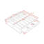 Structure de lit plateforme en bois avec 6 tiroirs
